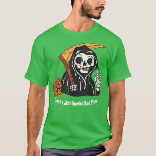 Camiseta Ghouls Retro Sólo Quiere Divertirse Con Groovy Gho