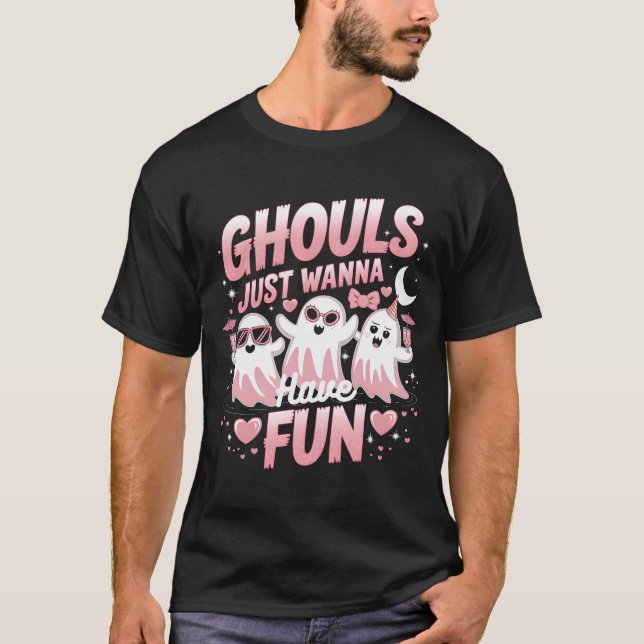 Camiseta Ghouls solo quiere divertirse (Anverso)