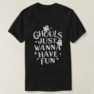 Camiseta Ghouls solo quieren divertirse con disfraces diver
