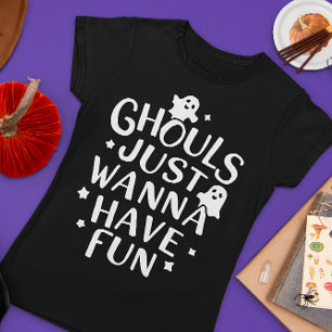 Camiseta Ghouls solo quieren divertirse con disfraces diver