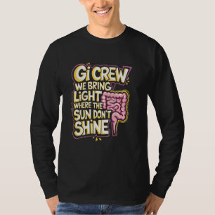 Camiseta Gi Crew Traemos Luz Donde El Sol No Brilla,