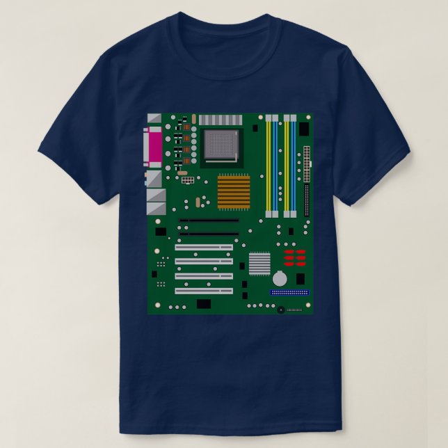 Camiseta Gi de administración de hardware de la motherboard (Diseño del anverso)
