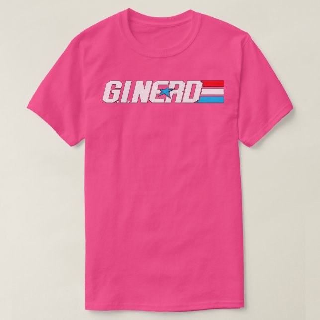 Camiseta GI Nerd (Diseño del anverso)