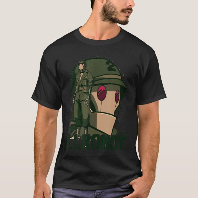 Camiseta GI Robot Showcase girl (Anverso)