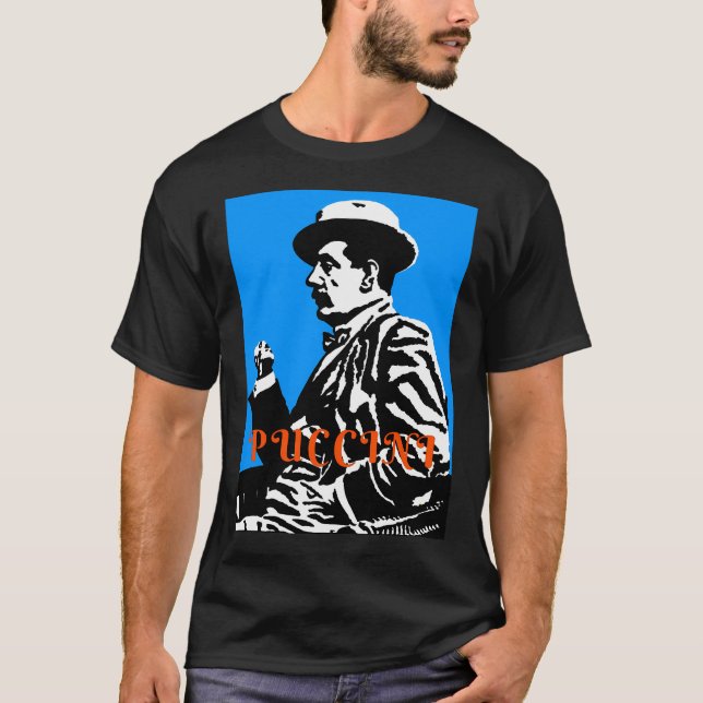 Camiseta Giacomo Puccini (1858 1924) digitalizado (Anverso)