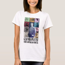 Camiseta Giacomo Puccini La fiesta de conciertos de las Ópe