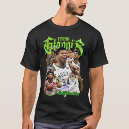 Camiseta Giannis Antetokounmpo | Baloncesto Bootleg Tee