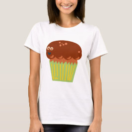 Camiseta Giant Muffin Character Funny Personalizado