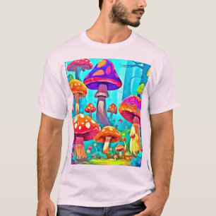 Camiseta Giant Mushroom Personalizado Art