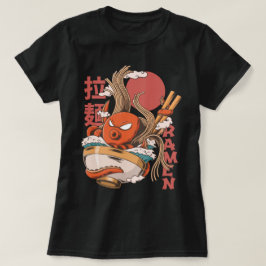 Camiseta Giant Octopus Tentacle Ramen Bowl