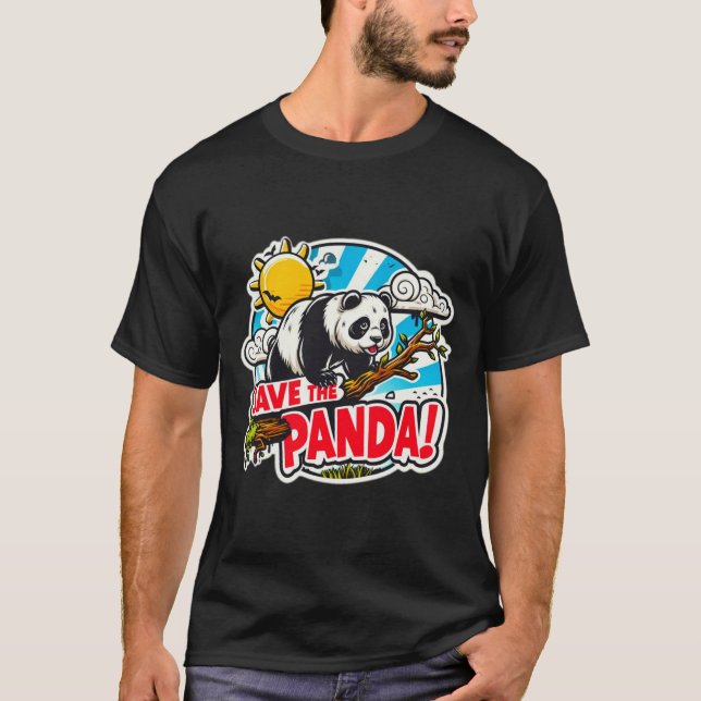 CAMISETA GIANT PANDA-SAVE ME 9 (Anverso)