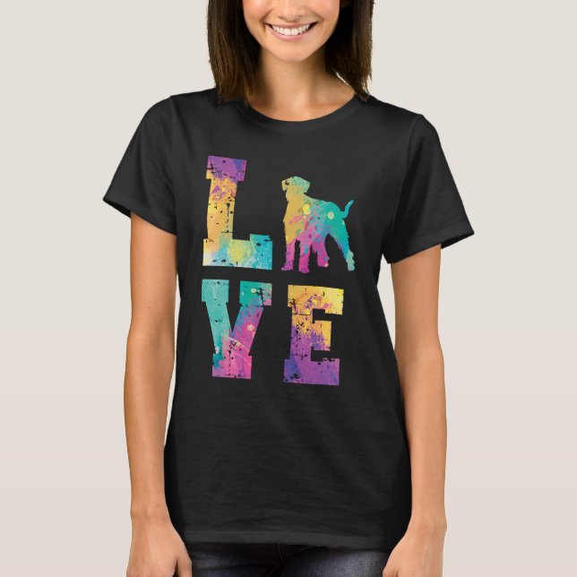 Camiseta Giant Schnauzer Love (Anverso)