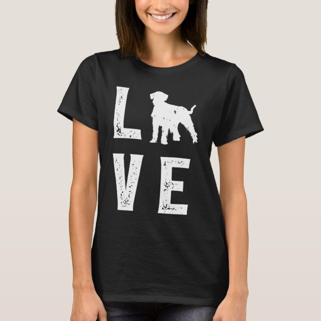 Camiseta Giant Schnauzer Love  1 (Anverso)