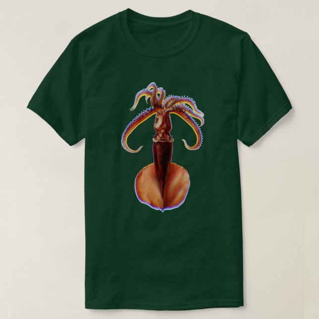 Camiseta Giant Squid Fringed (Diseño del anverso)