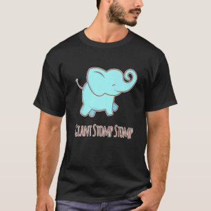 Camiseta Giant Stomp Stomp  Elephant  Animals Of The World 