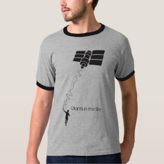 Camiseta Giants en el satélite del vuelo del muchacho del