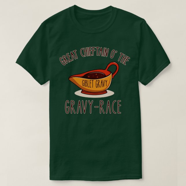 CAMISETA GIBLET GRAVY LOVER GRACIAS A ROBERT BURNS (Diseño del anverso)