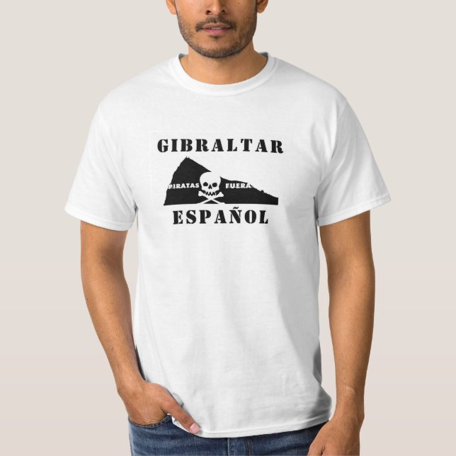 CAMISETA GIBRALTAR ESPAÑOL (Anverso)