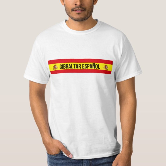 Camiseta Gibraltar Español - español Gibraltar (Anverso)