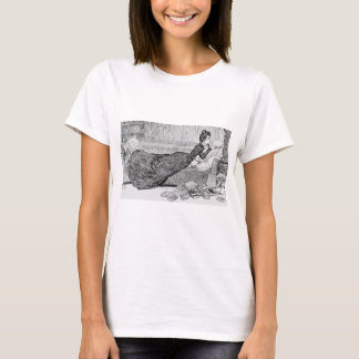 Camiseta Gibson Chica leyendo un libro