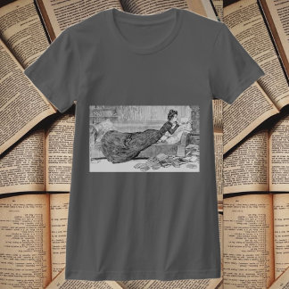 Camiseta Gibson Chica leyendo un libro