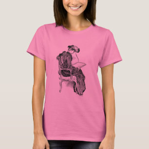 Camiseta Gibson Chica Reading