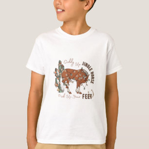 Camiseta Giddy Up Jingle Horses Recoge A Tus Navidades De P