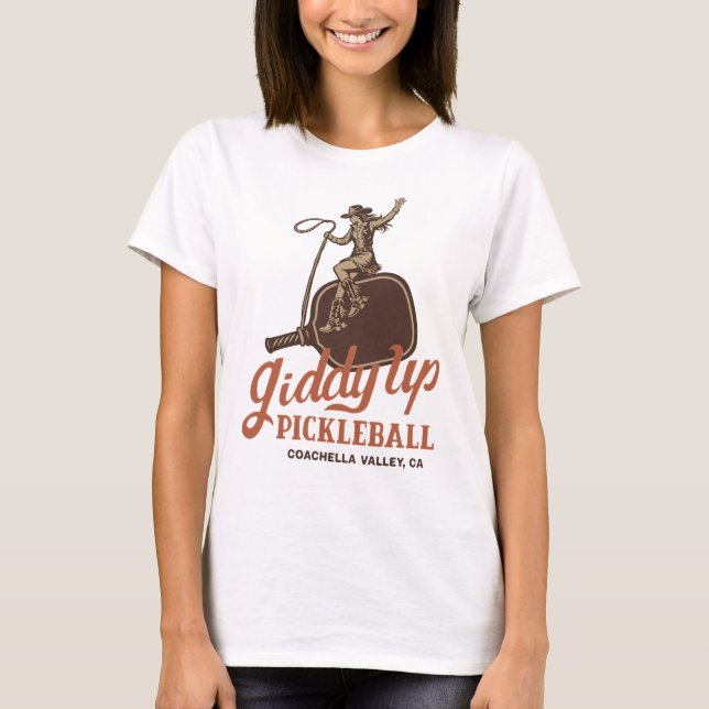 Camiseta Giddy Up Pickleball (Anverso)