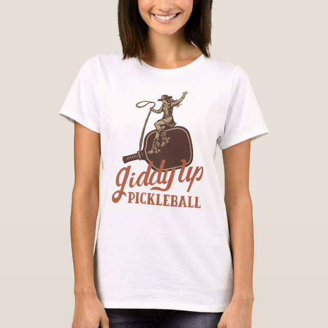 Camiseta Giddy Up Pickleball (Anverso)