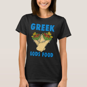 Camiseta Gido griego Alimentos Gyros Griego Gyro Gracioso G