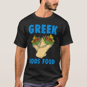 Camiseta Gido griego Alimentos Gyros Griego Gyro Gracioso G