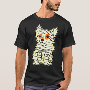 Camiseta Gif de Halloween de Corgi Momia Momia