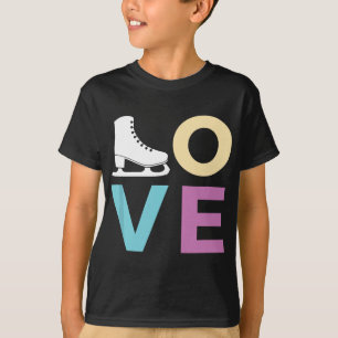 Camiseta Gif de patinaje artístico para Chicas Mujeres AMAN