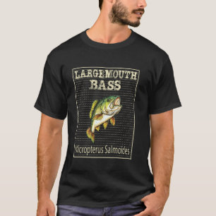 Camiseta Gif de pescador de lubina de boca grande