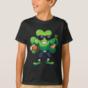 Camiseta Gif divertido del Día de San Patricio con trébol j