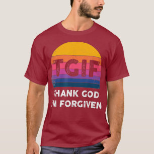 Camiseta Gif inspirador cristiano gracias a Dios