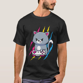 Camiseta Gif Orgullo Geek Gaymer Lgbt Amante De Videojuegos