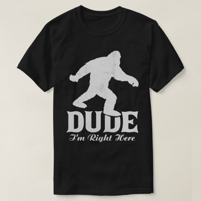 Camiseta Gift Bigfoot Sasquatch (Diseño del anverso)