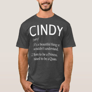 Camiseta Gift de nombre de cindy 178
