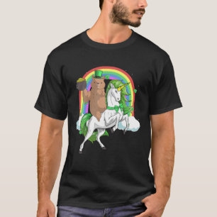 Camiseta Gift De Unicornio De Lepricornio De Oso Grizzly St