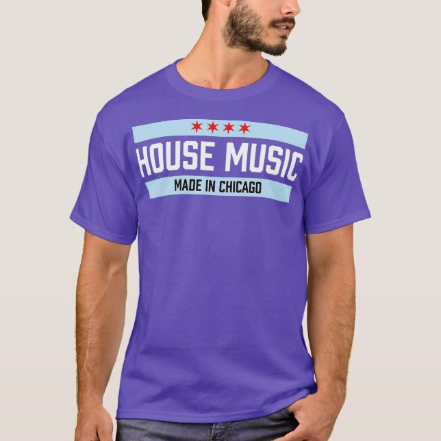 Camiseta Gift DJ DJ de Chicago House Music Dance Disco (Anverso)