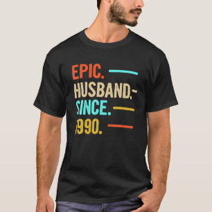 Camiseta Gift Epic Husband Si: 31 Aniversario De Los Hombre
