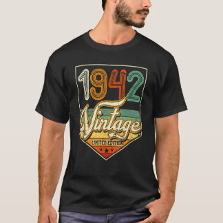 Camiseta Gift Vintage de 81 años 1942 Edición limitada 81t