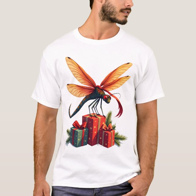 Camiseta Gift-Wrapped Dragonfly (Anverso)
