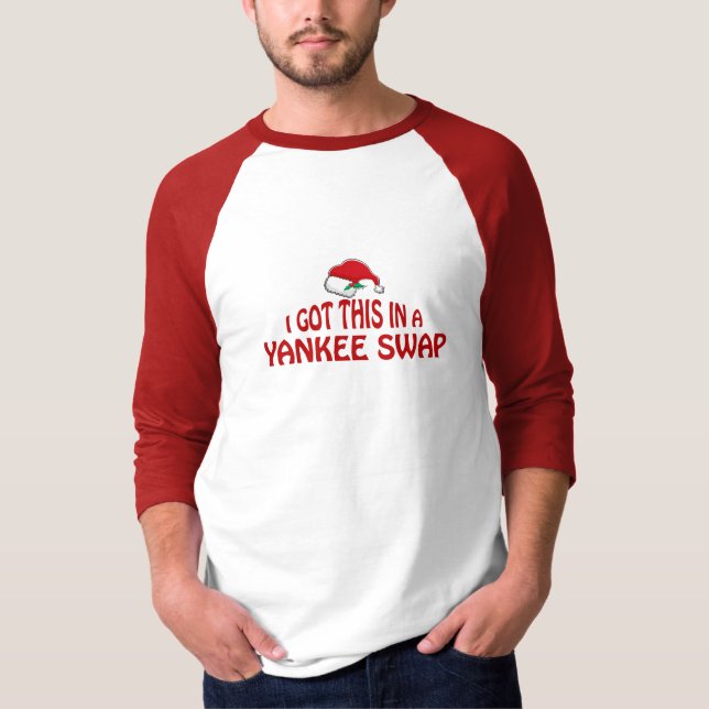 Camiseta Gift Yankee Swap - Santa Hat (Anverso)