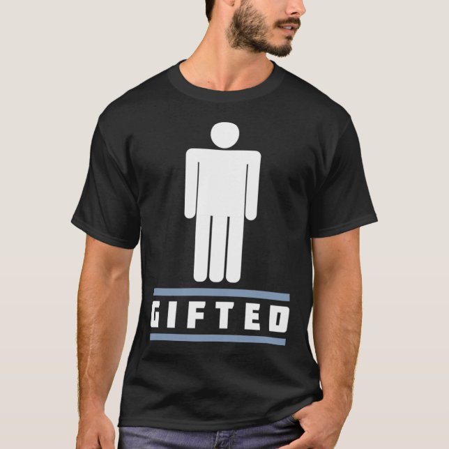Camiseta Gifted 3er Leg Funny Well Hung Classic T-Shirt (Anverso)