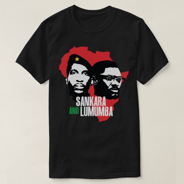 Camiseta Gifts For Men Che Guevara Thomas Of Sankara Africa (Diseño del anverso)