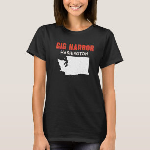 Camiseta Gig Harbor Washington USA State America Travel was