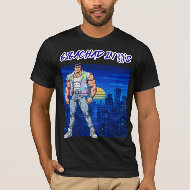 CAMISETA GIGACHAD IN 80S (Anverso)