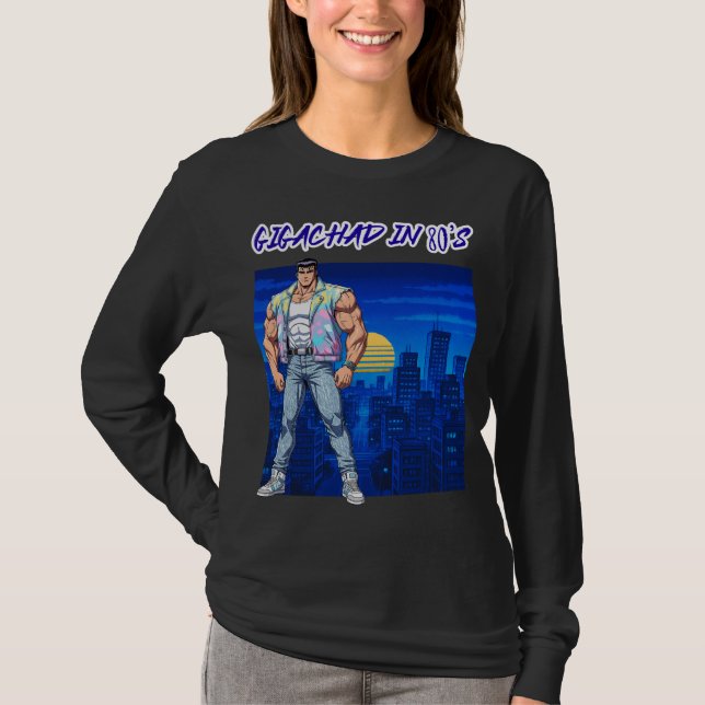 CAMISETA GIGACHAD IN 80S (Anverso)